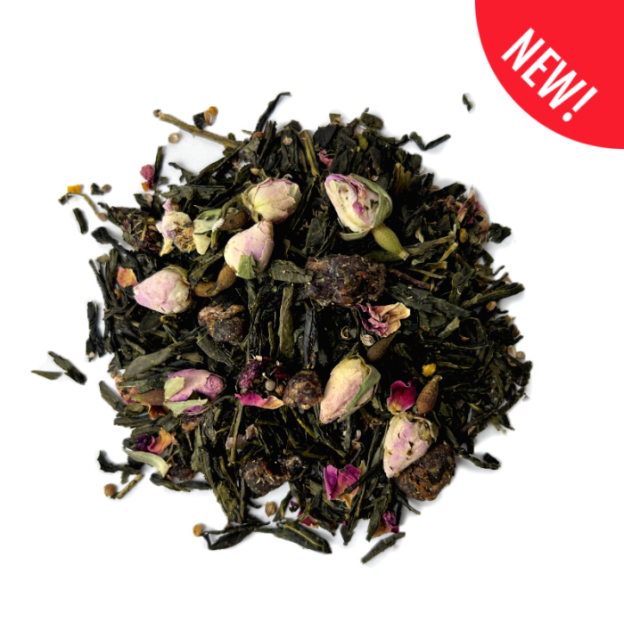 Té verde Rosas y Dátiles